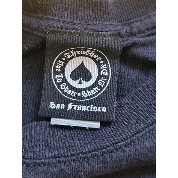 Thrasher Magazine Tee Black Size Small - Picture 4 of 5